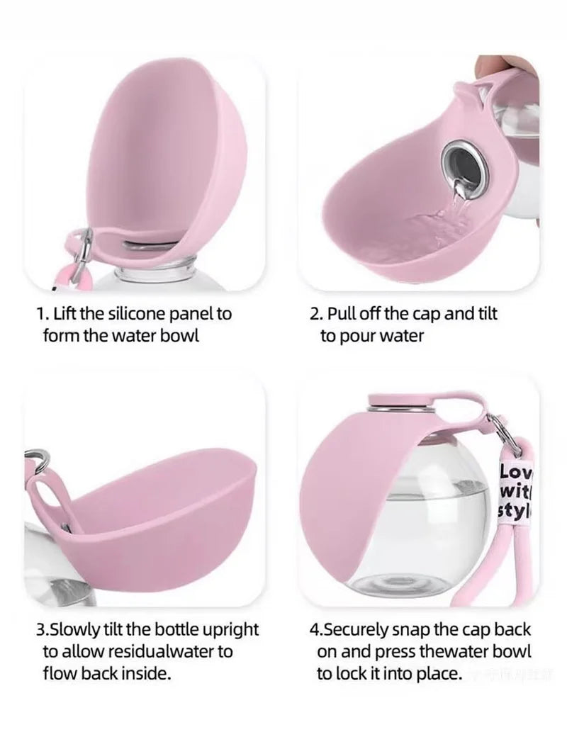 Portable Pet Hydration Bottle