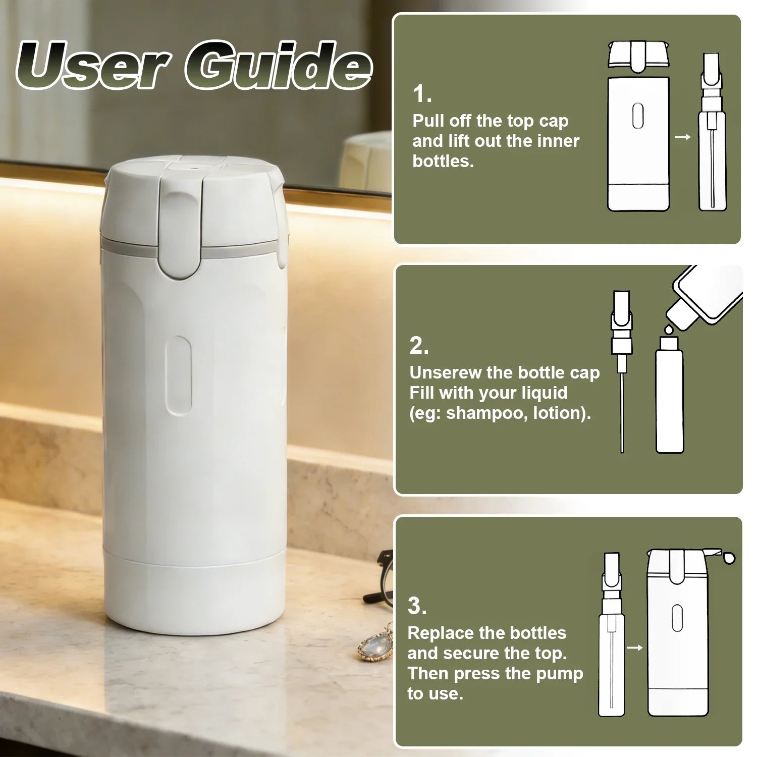 Travel-Smart Pump Set