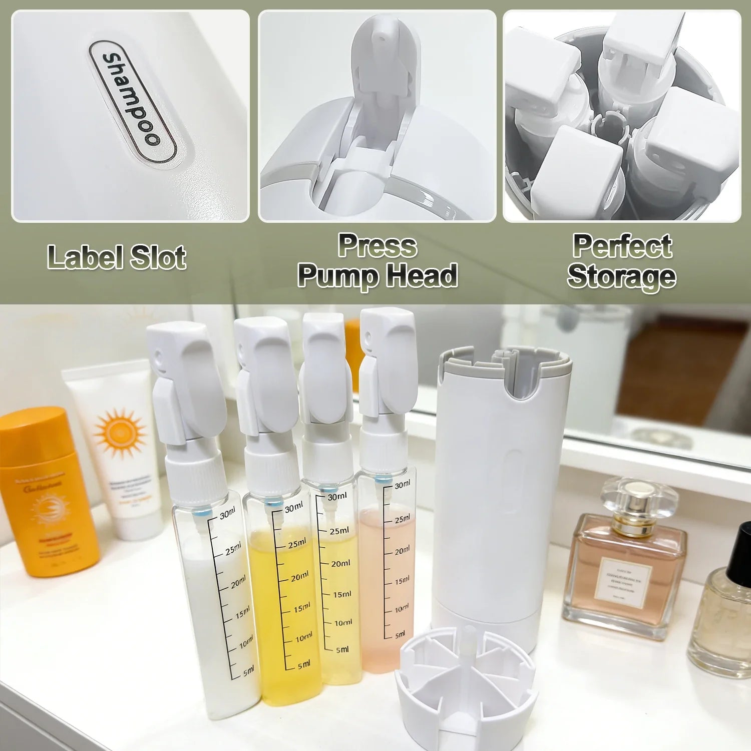 Travel-Smart Pump Set