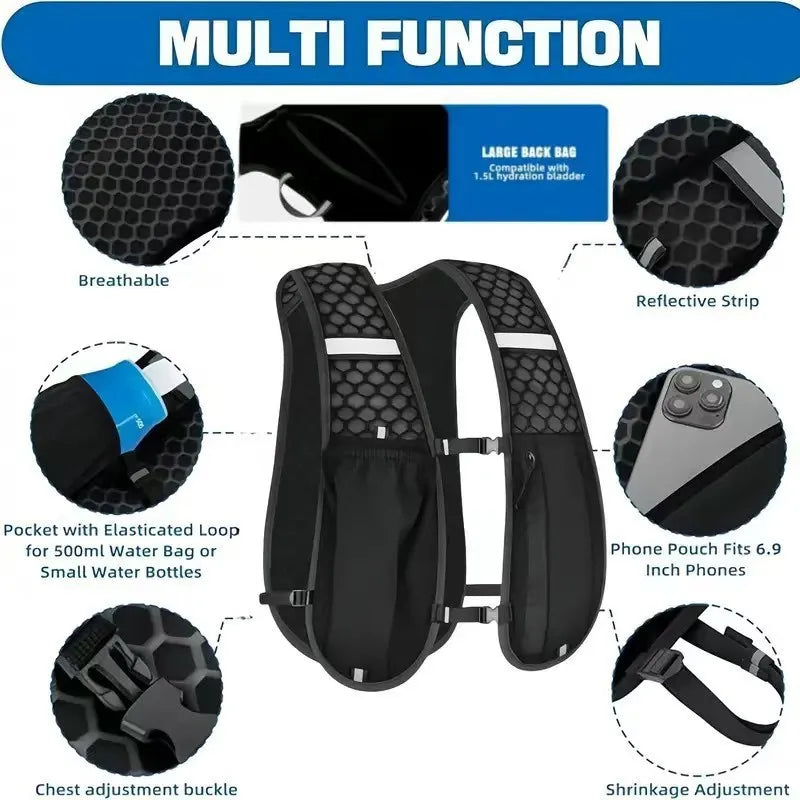 Lightweight Running Hydration Vest