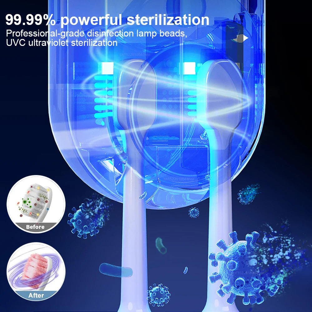 Smart UV Toothbrush Holder